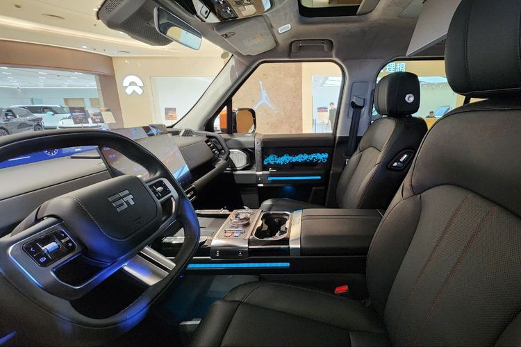 Interior Jetour G700 di Wuhu