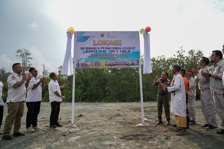 IWIP bersama Pemkab Halmahera Tengah melakukan pembangunan Puskesmas Rawat Inap Lelilef secara bertahap.