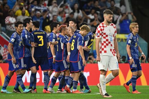 HT Jepang Vs Kroasia: Gol Maeda Jadi Pembeda, Samurai Biru Unggul 1-0