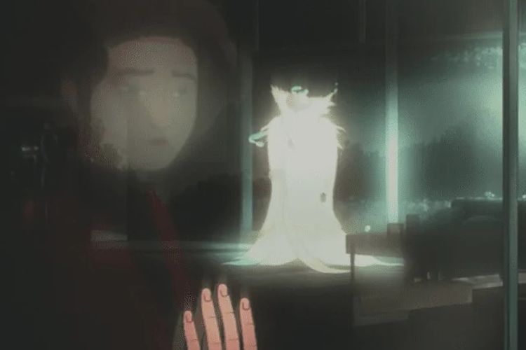 Cuplikan film animasi berjudul 'I Saw a Ghost, and It was Beautiful' garapan UMN Pictures.