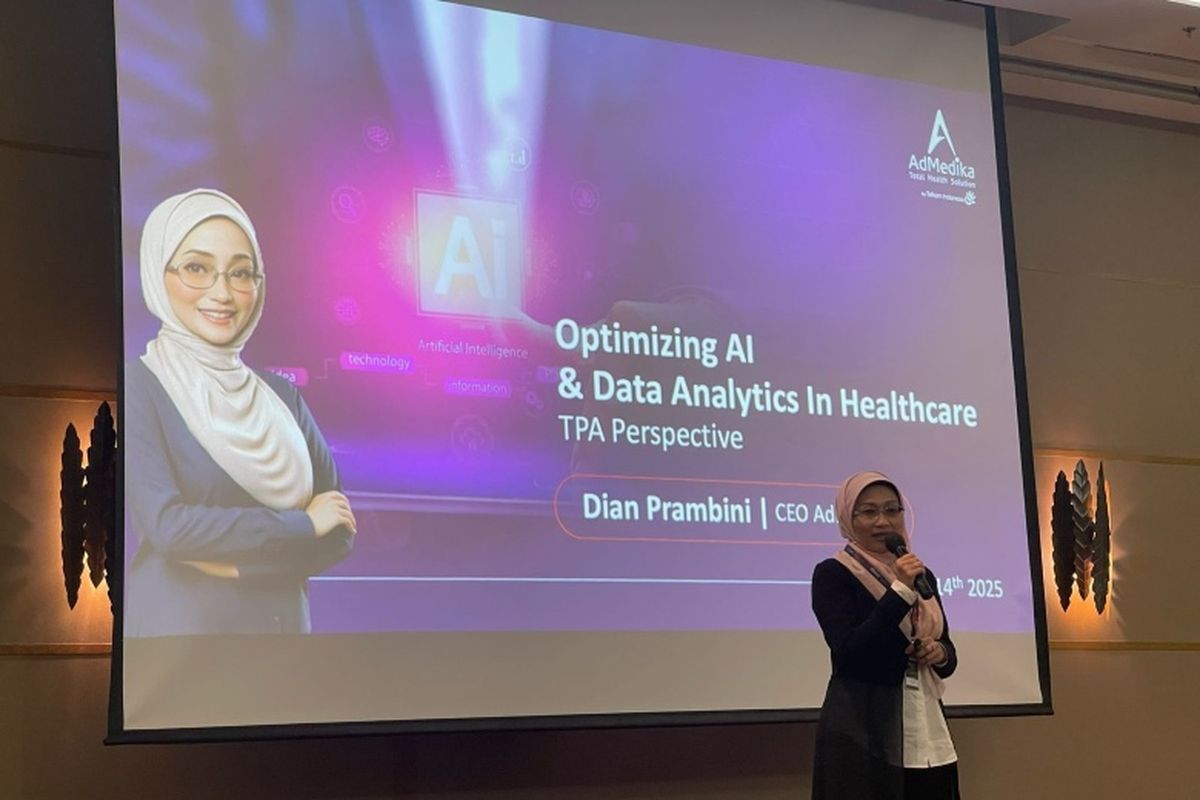 Chief Executive Officer (CEO) AdMedika Dian Prambini menjadi salah satu guest speaker pada ajang GlobalHealth Indonesia Summit Conference & Awards 2025. Ia memaparkan mengenai "Optimizing AI & Data Analytics in Healthcare: TPA Perspective".