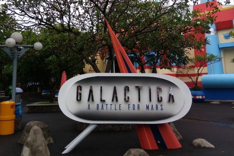 Wahana Galactica di Dufan, Ancol.