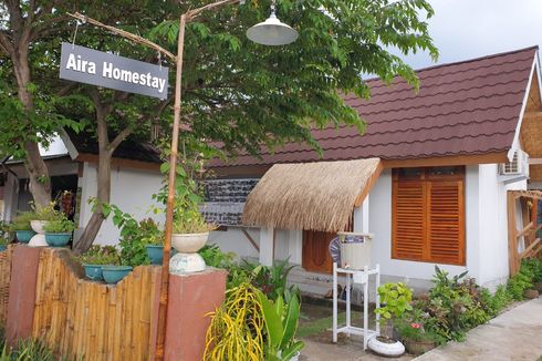 Tampilan Homestay di Kawasan Mandalika Setara Hotel Budget