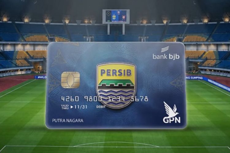 Bank BJB Luncurkan Kartu ATM Edisi Persib Bandung, Bisa Pesan via Online