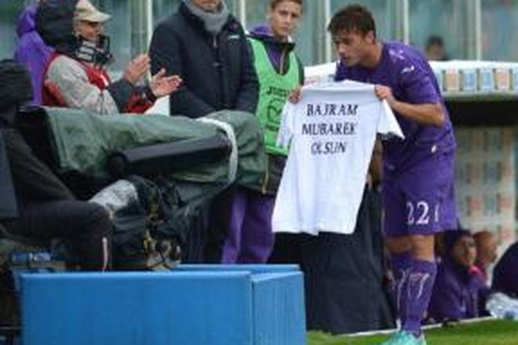Penyerang Fiorentina, Adem Ljajic.
