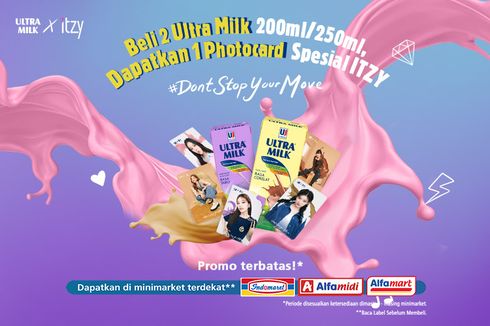 Girl Group K-pop ITZY Resmi Jadi Brand Ambassador Ultra Milk