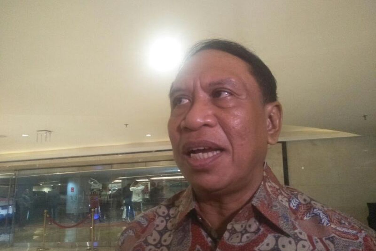 Menteri Pemuda dan Olahraga Zainudin Amali di Ciputra Artpreneur, Jakarta Selatan, Rabu (19/2/2020)