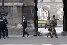 Insiden di Paris, Tentara Tembak Lima Kali Pria Berpisau 