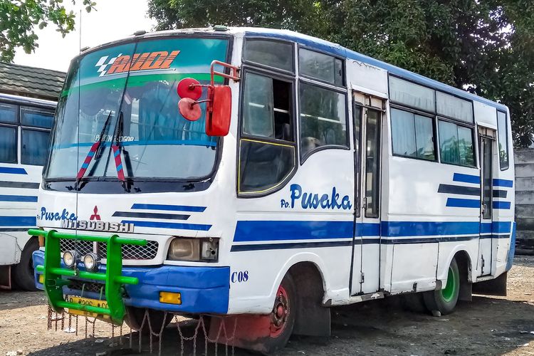 Bus PO Pusaka  trayek Bogor- Parung- Tangerang