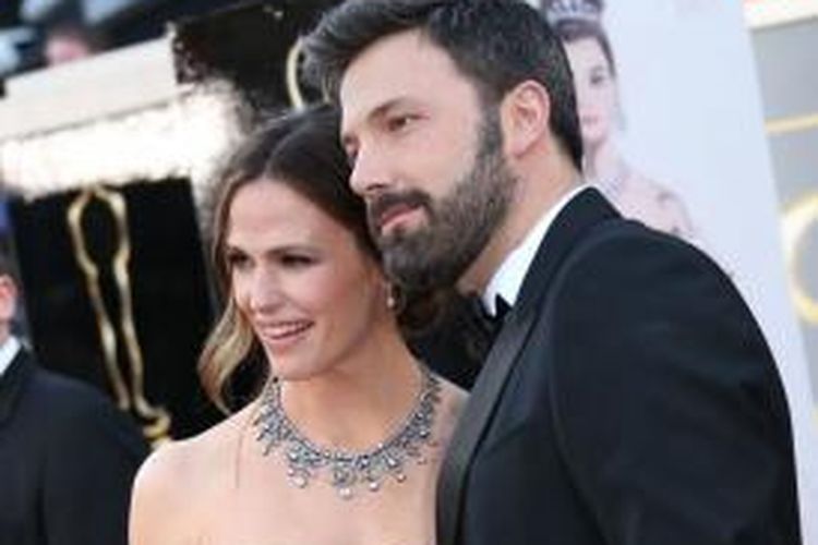 Ben Affleck dan Jennifer Garner hadir dalam Academy Awards 2013, yang diselenggarakan di Dolby Theatre,  rHollywood, Los Angeles, California, AS, pada 24 Februari 2013 waktu setempat.