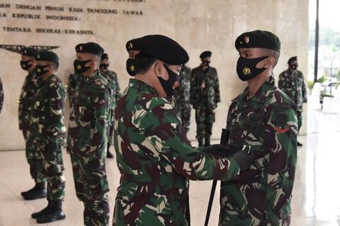 Rampungkan Tugas Pengamanan Perbatasan, 450 Prajurit TNI Terima Penghargaan