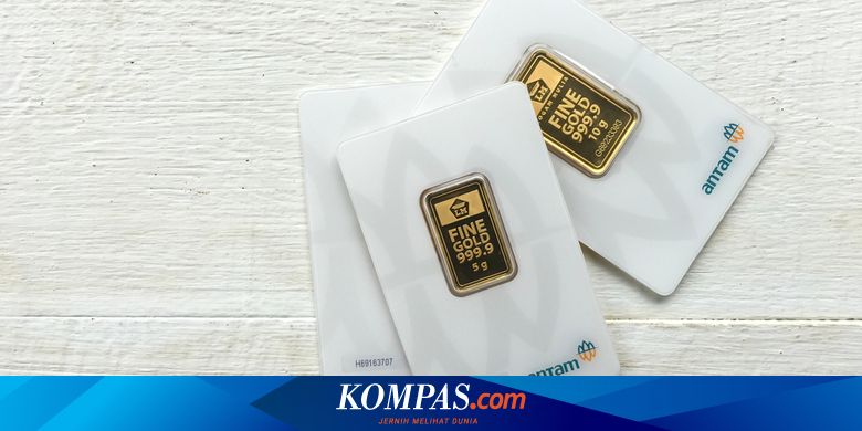 Harga Emas Batangan Antam Anjlok, Per 14 April 2024