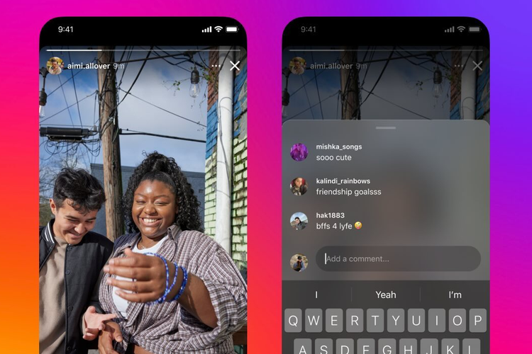 Instagram merilis fitur baru, yakni Comments in Stories'. Fitur ini memungkinkan pengguna meninggalkan komentar di posting IG Stories.