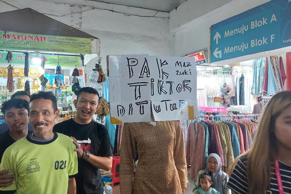 Omzet Turun Drastis Pedagang Pasar Tanah Abang Minta Menkop Tutup