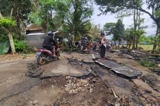 Jalur Antar-kabupaten di Trenggalek Rusak akibat Diterjang Banjir