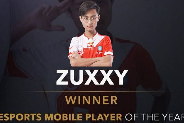 Made Bagas Zuxxy Pramudita yang tergabung dalam tim Bigetron Red Aliens berhasil memperoleh penghargaan ?Esport Mobile Player Of The Year? yang dikeluarkan oleh Esports Awards 2020. 