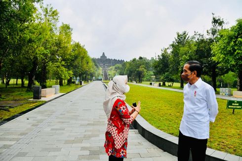Kunjungi Candi Borobudur, Jokowi: Perbaikan Besar Dikerjakan dalam Dua Tahun