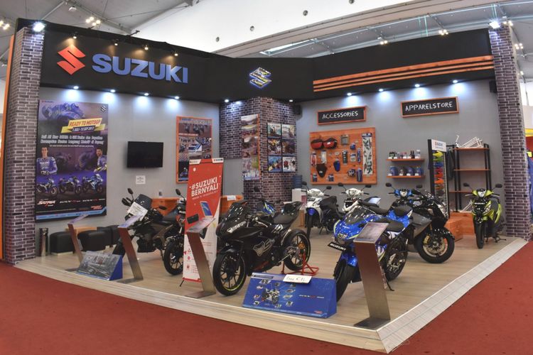 Booth Suzuki di GIIAS 2017.