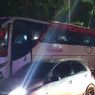 Ugal-ugalan dan Tabrak Ibu Hamil, Bus Pariwisata Dirusak Warga di Medan