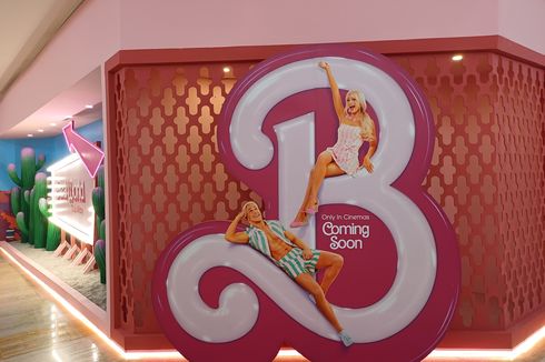 Serba Pink, Instalasi dan Pop Up Store Barbie di Plaza Indonesia