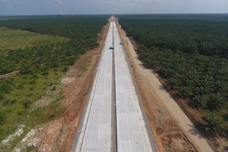 Jalan Tol Indrapura - Kisaran 47,75 kilometer Ditargetkan Selesai Konstruksi Akhir Tahun 2022