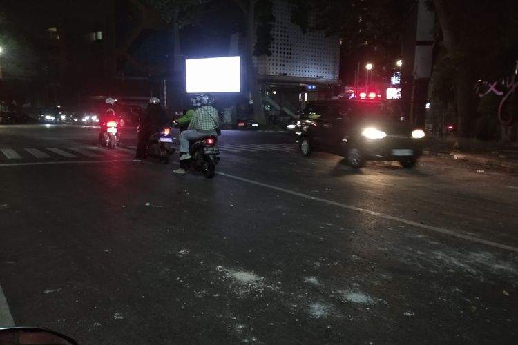 Pascademo Berujung Ricuh, Jalan Sulanjana-Dago Bandung Kembali Bisa Dilalui