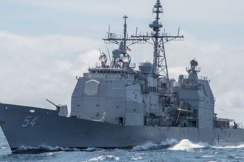AS Kirim Kapal Perang ke Selat Taiwan, China Prihatin