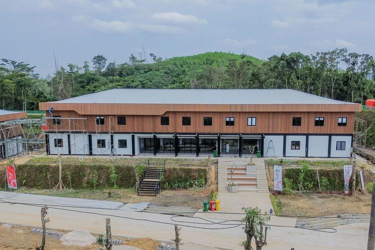 Dormitory atau asrama pemain Timnas PSSI di Pusat Latihan Ibu Kota Nusantara (IKN).