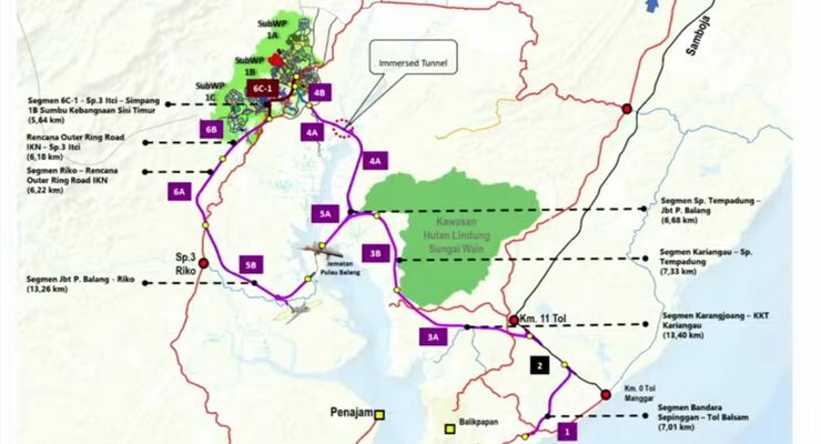 Butuh Biaya Rp 11 Triliun buat Bangun Tol Bawah Laut IKN