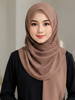 Inspirasi warna jilbab yang cocok dipadukan dengan gamis hitam, mulai dari nuansa netral, soft, earthy, hingga bold yang elegan.
