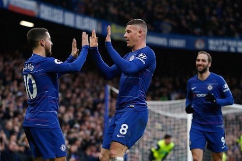 Maurizio Sarri Berharap Duet Higuain dan Hazard Jadi Andalan Chelsea