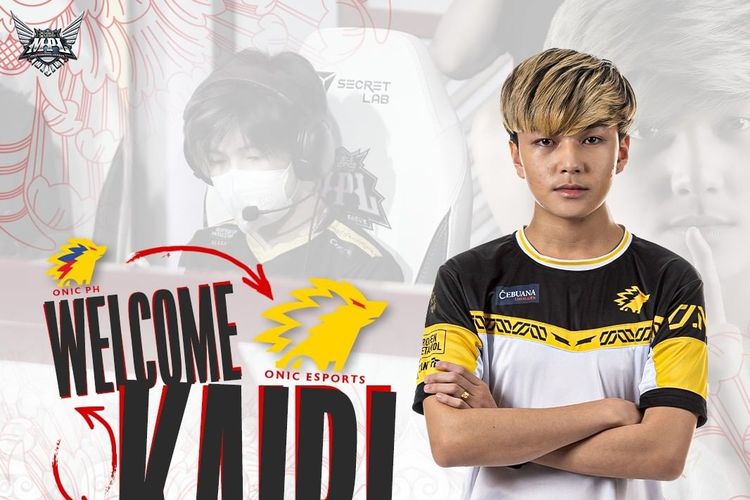 Kairi yang bergabung dengan Onic Esports.