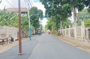 Pengaspalan Rampung, Tiang Listrik Malah Berdiri di Badan Jalan Karet Pasar Baru