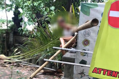 Saat Turis Asing di Bali Nekat ke Pantai di Tengah Pandemi, Lompat Pagar sampai Jatuh hingga Aksi Surfing