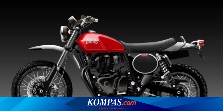 Rendering Motor Baru Royal Enfield Enduro 650