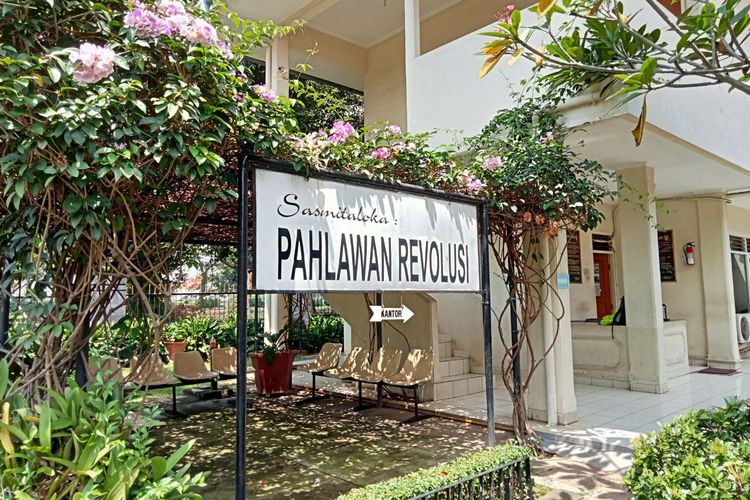 Pintu masuk pengunjung Museum Sasmitaloka Pahlawan Revolusi.