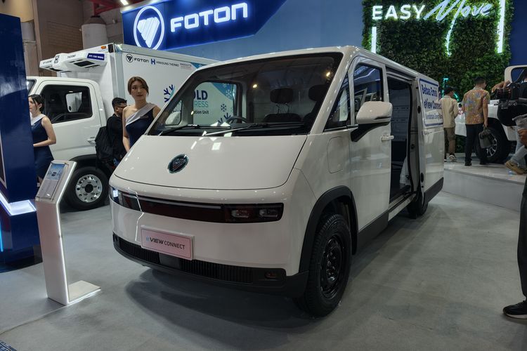 Foton eView Blind Van Unjuk Gigi di Giicomvec 2026