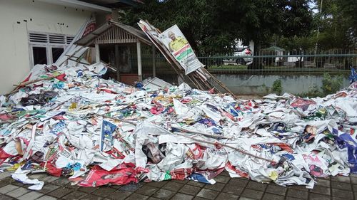 Sampah MMT Pemilu Capai 14.000 Lembar, DLH Salatiga Minta Parpol Kampanye di Medsos Jelang Pilkada 2024