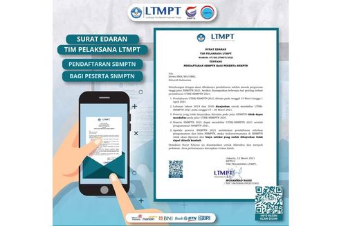 6 Langkah Pendaftaran UTBK-SBMPTN 2021, Login di portal.ltmpt.ac.id