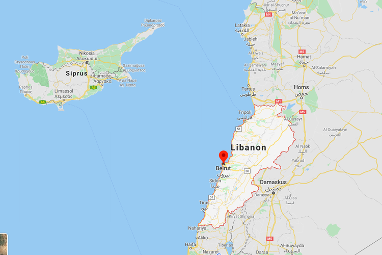 Ledakan besar di pelabuhan Beirut, Lebanon dirasakan hingga Siprus yang berjarak hingga 200 kilometer