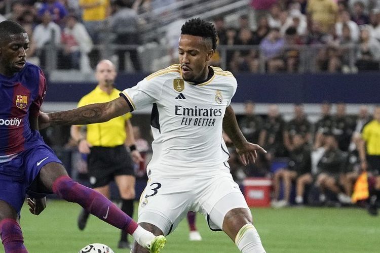 Alarm Cedera di Real Madrid, Eder Militao Harus Menepi Dua Pekan
