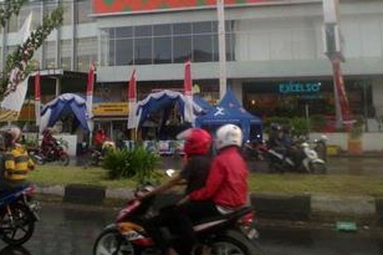 Mall Panakukang yang terletak di Jalan Boulevard, Makassar.