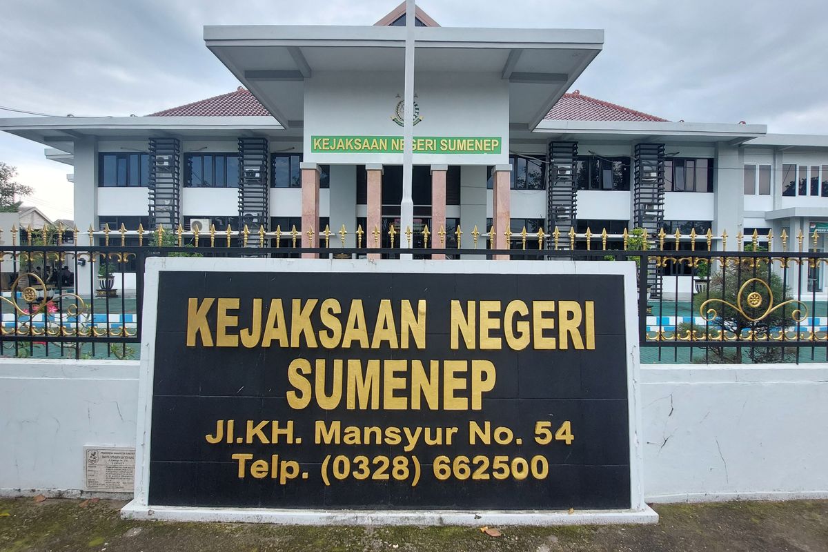 Kantor Kejari Sumenep, Jawa Timur. 