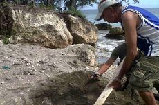 Warga Morotai Temukan Bom Berkarat di Ladang Pasir