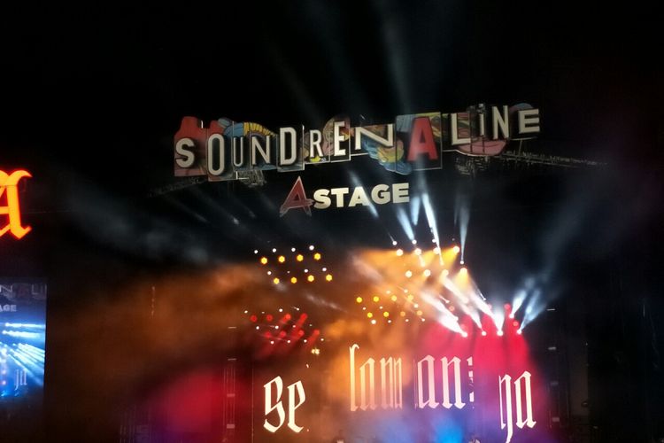 Seringai di hari pertama Soundrenaline 2019 di Garuda Wisnu Kencana, Bali, Sabtu (7/9/2019).