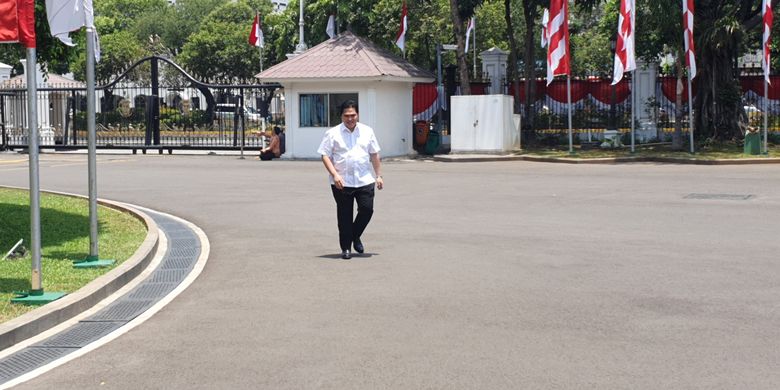 Pengusaha sekaligus mantan Ketua Tim Kampanye Nasional Jokowi-Maruf Amin, Erick Thohir