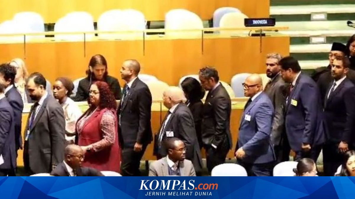 Indonesian delegation walks out of UN General Assembly for Netanyahu