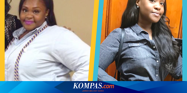 Diet Puasa Dan Ikuti Olahraga Di Instagram Wanita Ini Turun 45kg Halaman All Kompas Com