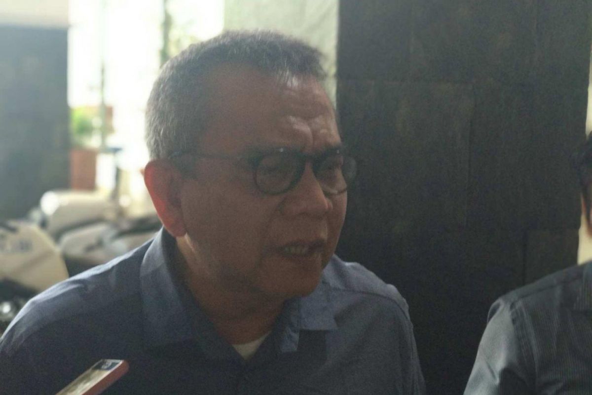 Wakil Ketua DPRD DKI Jakarta M Taufik di Balai Kota DKI Jakarta, Jumat (23/2/2018).