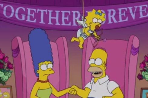 Homer dan Marge Tanggapi Rumor Cerai 